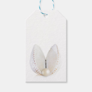 Etiqueta Para Presente Pérola e seashell