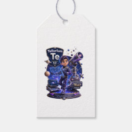 Etiqueta Para Presente Personagem do Telúrio da ATOMIVRA™