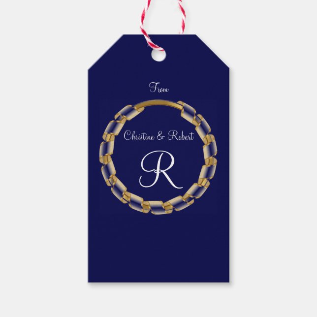 Etiqueta Para Presente Personalizado  (Frente)