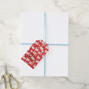 Etiqueta Para Presente Personalizar as marcas de presentes de Natal HO HO