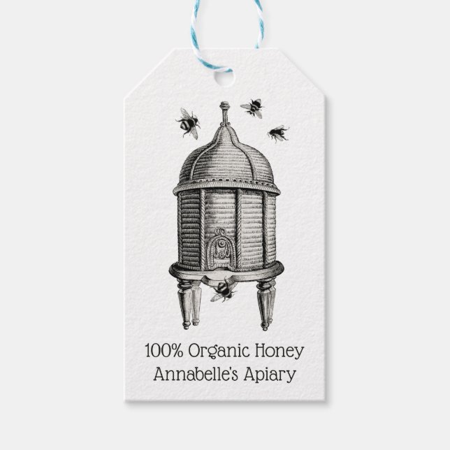 Etiqueta Para Presente Personalizar colmeia (Frente)