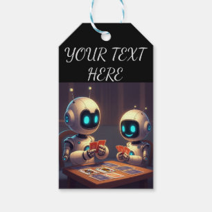 Etiqueta Para Presente Personalizar Grupo de Placas de Reprodução Robô