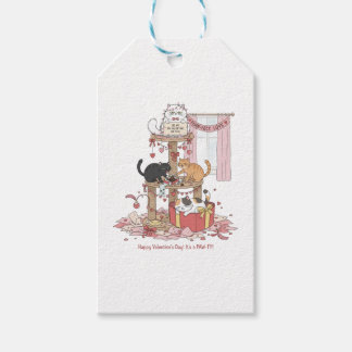 Etiqueta Para Presente Personalized Cat's Meow Valentine's Day Gift Tags
