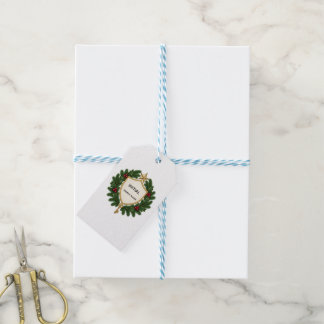 Etiqueta Para Presente Personalized Family Crest Christmas Gift Tags
