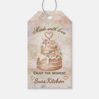 Etiqueta Para Presente Personalized Handmade- Love custom kitchen lable