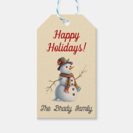 Etiqueta Para Presente Personalized holiday gift tag