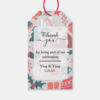 Etiqueta Para Presente Personalized Thank You Holiday Gift Tags