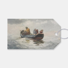 Etiqueta Para Presente Pesca do caranguejo (por Winslow Homer)