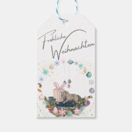 Etiqueta Para Presente Pferde Geschenkanhänger Weihnachtsmotiv
