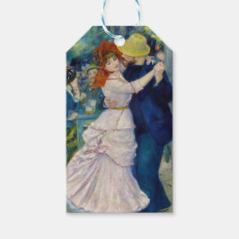 Etiqueta Para Presente Pierre-Auguste Renoir - Dança em Bougal
