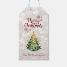 Pine Tree, Feriado de Bokeh Glittery