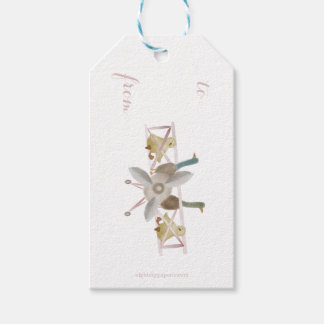 Etiqueta Para Presente Pink Airplane Gift Tag 