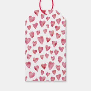 Etiqueta Para Presente Pink Love Heart Standard