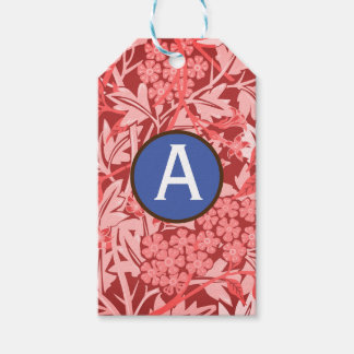ETIQUETA PARA PRESENTE PINK WILLIAM MORRIS GIFT TAGS PERSONALIZADAS