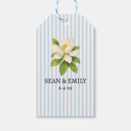 Etiqueta Para Presente Pintura Magnólia Personalizada Casamento Faixa Náu