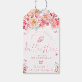 Etiqueta Para Presente Piper Peony Butterfly Chá de panela Favor