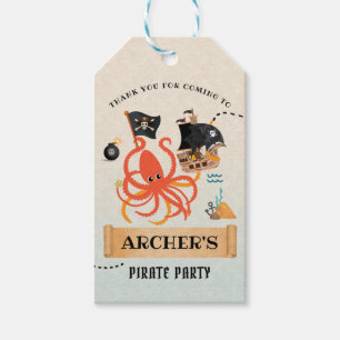 Etiqueta Para Presente Pirate, partido Pirate