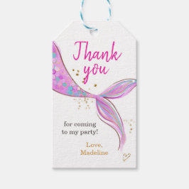 Etiqueta Para Presente Piscina Sereia Obrigado Obrigado Favorecer Etiquet