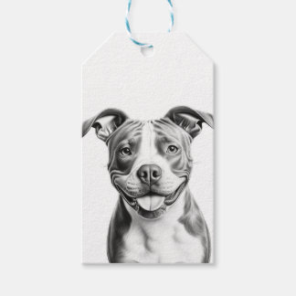 Etiqueta Para Presente Pitbull Terrier personalizável