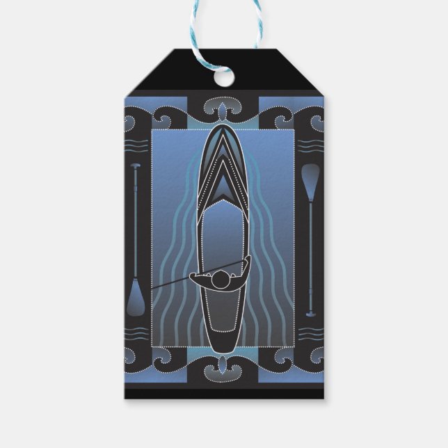 Etiqueta Para Presente Placa de remo para cima (Frente)