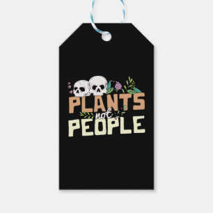 Etiqueta Para Presente Plantas de fantasias de Halloween não pessoas hall