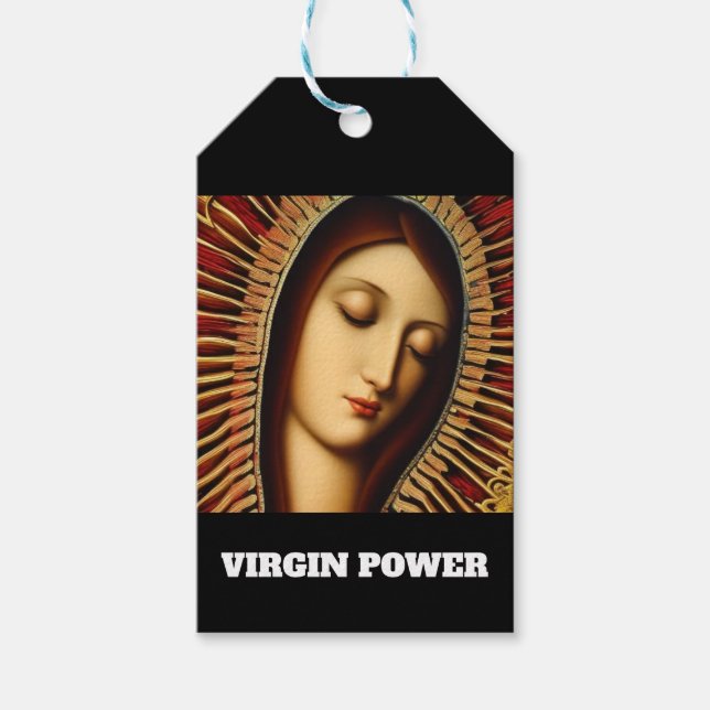 ETIQUETA PARA PRESENTE PODER VIRGEM (Frente)
