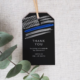 Etiqueta Para Presente Polícia da LIBERTY - Polícia de aposentadoria