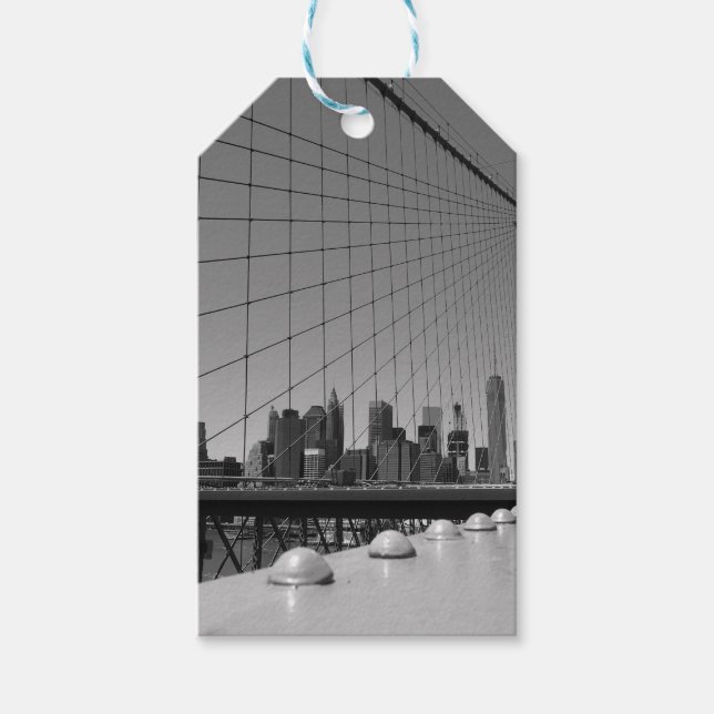 Etiqueta Para Presente Ponte Brooklyn (Frente)