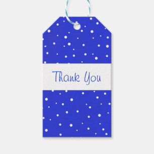 Etiqueta Para Presente Pontos de neve