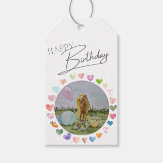 Etiqueta Para Presente Pony Party Geschenkanhänger, Kindergeburstags Deko