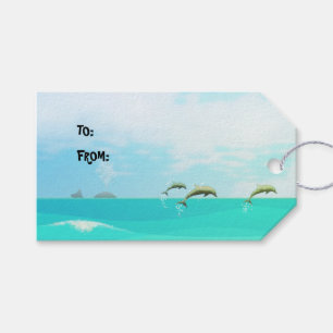 Etiqueta Para Presente Pop Beach Girl