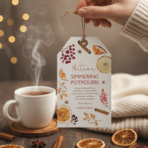 Potpourri de outono em infusão