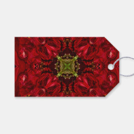 Etiqueta Para Presente Praça Tulip Vermelha