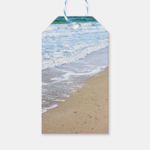 Etiqueta Para Presente Praia do oceano