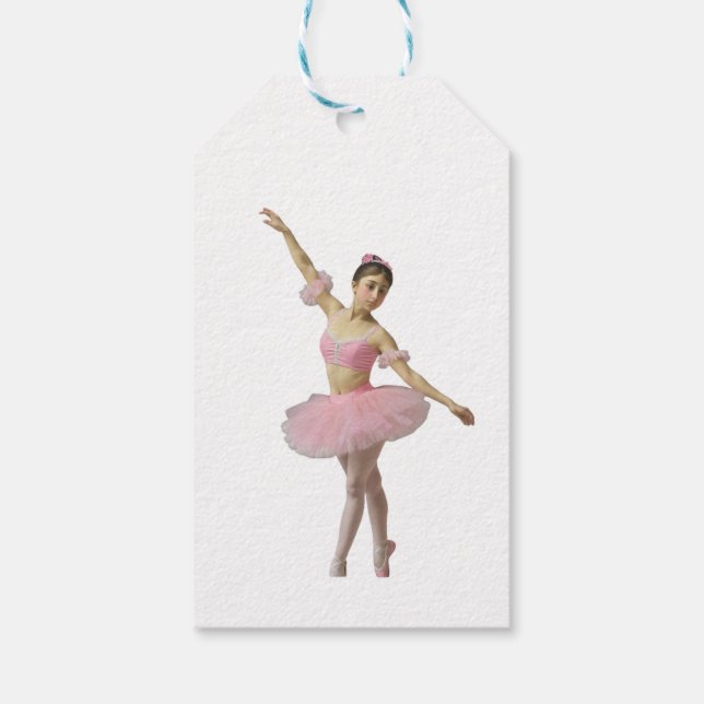 Etiqueta Para Presente Preciosas bailarinas (Verso)