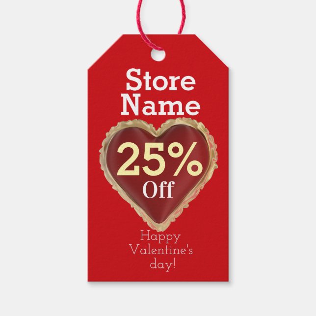 Etiqueta Para Presente Preço da camisa T (Frente)