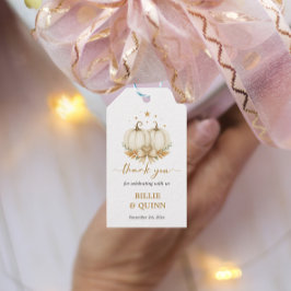 Etiqueta Para Presente Presente de Agradecimento para Chá de Bebê de Duas