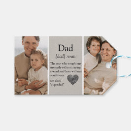 Etiqueta Para Presente Presente de Colagem Moderna | Etiqueta de presente