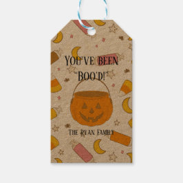 Etiqueta Para Presente Presente de Halloween personalizado para Trick-or-