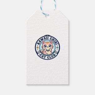 Etiqueta Para Presente Presente para Mãe de Gatinho Kawaii Chibi - Kawaii