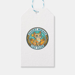 Etiqueta Para Presente Presente para Mãe de Gato Miragem do Deserto - Mir