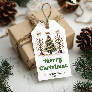 Etiqueta Para Presente Presente personalizado com nome para o Natal com e