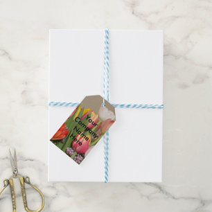 Etiqueta Para Presente Primavera Tags - ideal para empresários