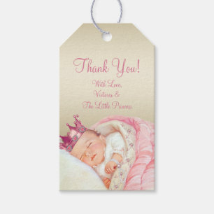 Etiqueta Para Presente Princesa chá de fraldas do vintage