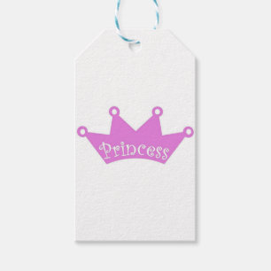 Etiqueta Para Presente Princesa Tiara Coroa