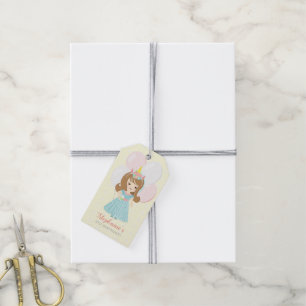 Etiqueta Para Presente Princesa Unicórnio