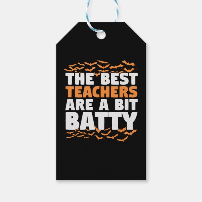 Etiqueta Para Presente Professor Halloween (Frente)