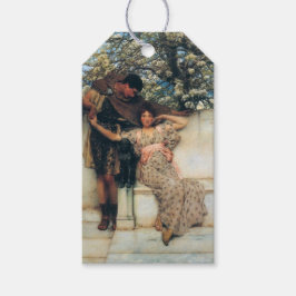 Etiqueta Para Presente Promessa de Primavera (por Lawrence Alma-Tadema)