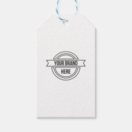 Etiqueta Para Presente Promoção do logotipo comercial personalizado profi