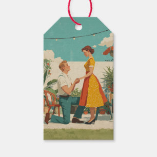 Etiqueta Para Presente Proposta de Jardim Vintage Momento